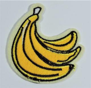Nášivka banán na sumky se zásobníky