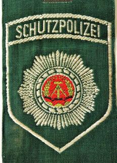 Nášivka NVA -  Abzeichen Volkspolizei Schutzpolizei, Hemdbluse