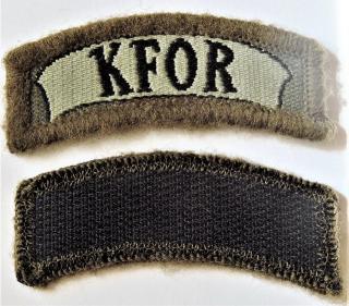 Nášivka US Army - KFOR