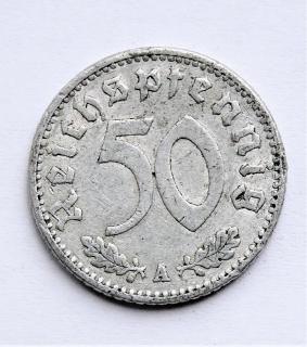 Německo - 50 Reichspfennig 1935 A