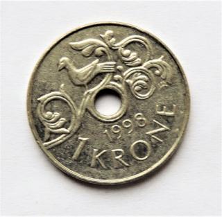 Norsko - 1 Krone 1998