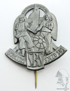 Odznak ,,1.Krajský sjezd SBS,Trutnov 12.6.1949