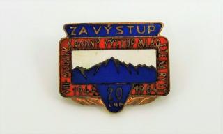 Odznak 20 let SNP - Za výstup 1944-1964