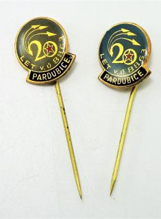 Odznak 20 let VÚ 8863 - Pardubice - 2ks