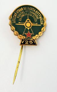 Odznak 25 let Letecký útvar K. Gottwalda