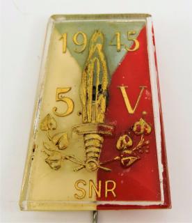 Odznak - 5.5.1945 SNR