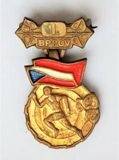 Odznak - BPPOV I. - Zlatý