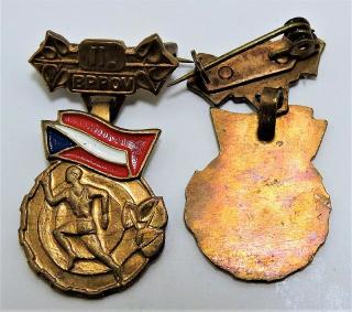 Odznak - BPPOV II. - Bronzovo zlatý