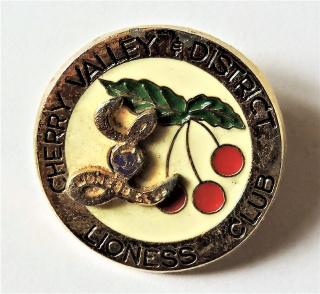 Odznak CANADA Cherry valley district - Lioness club