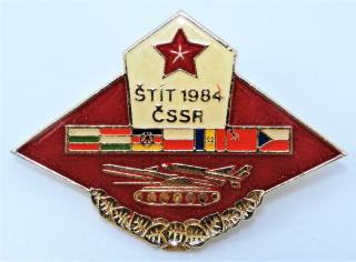 Odznak ČSLA cvičení Štít 1984