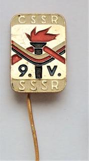 Odznak -  ČSSR 9. V. SSSR