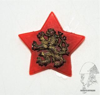 Odznak hvězda 27mm