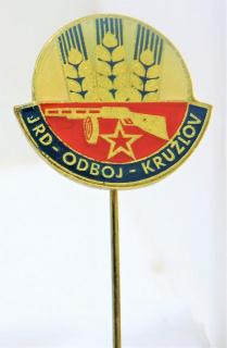 Odznak JRD - ODBOJ - KRUŽLOV