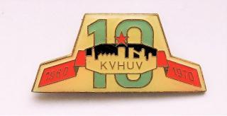 Odznak kvhu 1960-1970