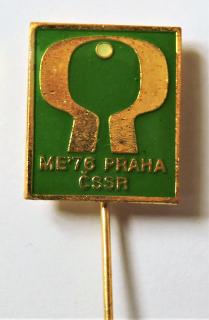 Odznak - ME 76 Praha ČSSR