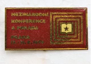 Odznak Mezinárodní konference a porada Praha 1979