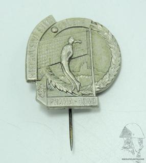 Odznak Mistrovství světa v odbíjené Praha - 1949