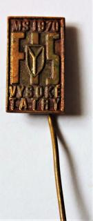 Odznak - MS 1970 FIS - Vysoké tatry