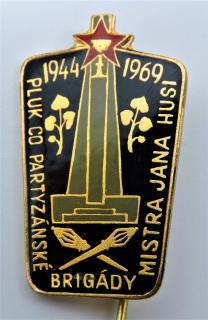 Odznak pluk Paritzánské brigády mistra Jana Husi