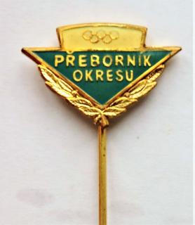 Odznak - Přeborník Okresu