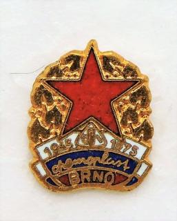 Odznak Rudá hvězda Brno