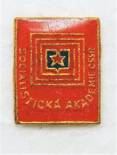 Odznak Socialistická akademie ČSSR