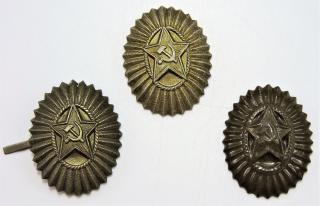 Odznak SSSR kokarda polní - sada 3ks