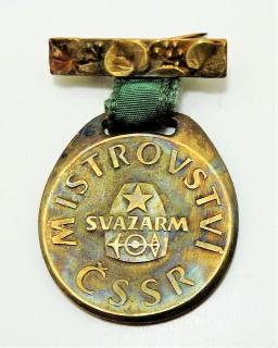 Odznak - SVAZARM Mistrovství ČSSR