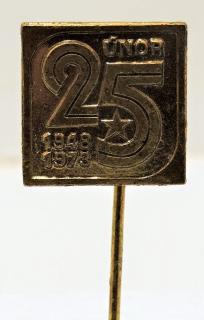 Odznak Únor 25 let