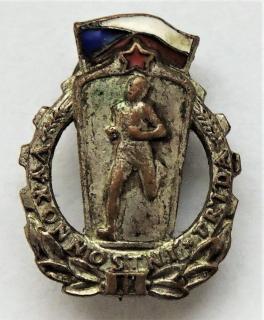 Odznak - výkonostní třída II - ZUKOV- Stříbrný