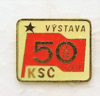 Odznak Výstava 50 let KSČ