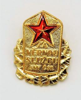 Odznak Za věrnou šlužbu SNV ČSR