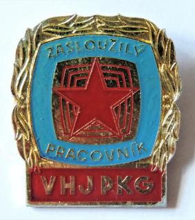 Odznak Zasloužilý pracovník VHJ PKG Hradec Králové