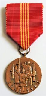 Pamětní Medaile Čtyřicáté Výročí Osvobození Československa