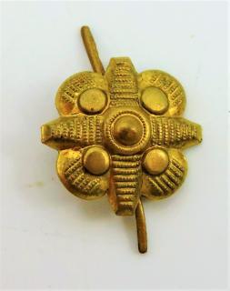 Policejní rozeta velká zlatá 1931 - 1938