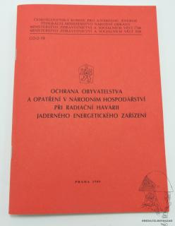 Předpis ČSLA Ochrana obyvatelstva při radiační havárii  - Reprint (Replika)