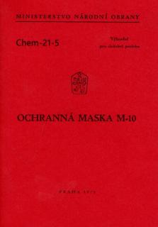 Předpis ČSLA - Ochranná maska M-10  - Reprint (Replika)