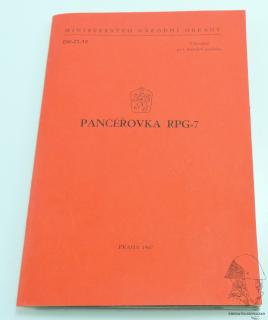 Předpis ČSLA - RPG-7 Pancéřovka  - Reprint (Replika)