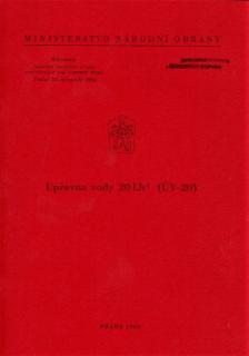 Předpis ČSLA - Úpravna vody ÚV-20  - Reprint (Replika)