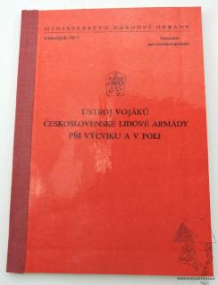 Předpis ČSLA - Ústroj vojáků při výcviku v poli  - Reprint (Replika)
