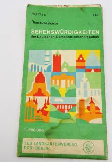 Průvodce sehenswurdigkeiten der DDR