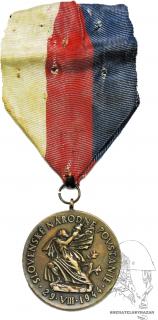 Řád Slovenského národního povstání - Pamětní medaile