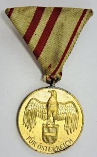 Rakouská medaile - Fur Osterreich 1914 -1918