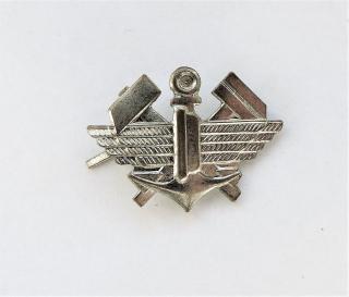 Rozlišovací znak ČSFR - Železniční vojsko stříbrné
