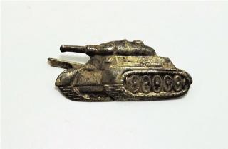 Rozlišovací znaky - ČSLA tankové vojsko, technická služba tankového vojska stříbrný