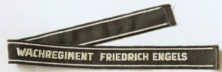 Rukavová páska čestná stráž DDR - Ärmelband Wachregiment Friedrich Engels