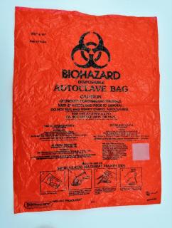 Sáček BIOHAZARD Disposable Autoclave bag