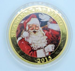 Seasons greeting coin 2015