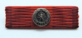 Stužka - Medaile Za zásluhy o obranu vlasti