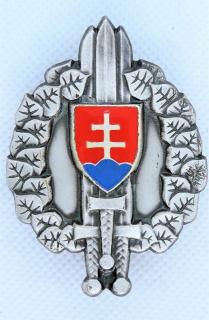 Velký Čepicový odznak - Slovenská armáda - poddôstojníkov, práporčíkov